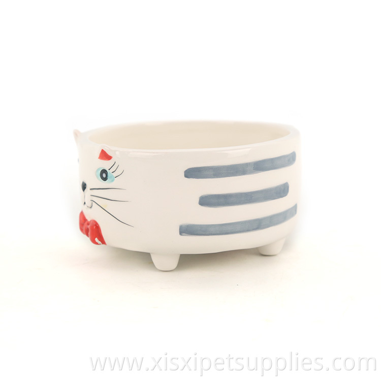 Factory Price Cat Food Bowl Ceramic Bowl For Cats
